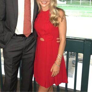 Red cocktail dress BCBGeneration size 0